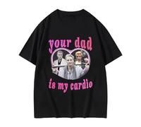 SftrDFsiu The DILF Carlisle Cullen - Twilight T Shirts Black M