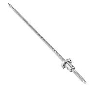 SFU1204 500mm Rolled Ballscrew with Ballnut, Anti Backlash Precision Linear Motion System, Rolled Ball Screw Assembly Without End Supports for CNC Machines and 3D