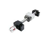 SFU2005 5mm stroke 20mm C7 ball screw kit with BKBF15 bracket + 20H nut housing + D30L40 coupling(1500mm)