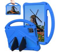 Sfulatdc Case for Blackview Tab 80 10.1 inch,Built-in Handle and Kickstand Lightweight Kids Friendly Shockproof Cover Compatible with Teclast M50 HD/M50 Pro 10.1 Blue