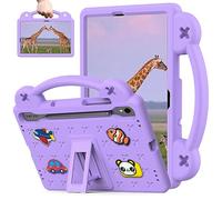 Sfulatdc Kids Tablet Case for Samsung tab S10 FE S9 FE/S8/S7, Built-in Kickstand and Handle Shockproof Cute Cover Lightweight Compatible with Galaxy S9 11 inch (SM-X710/X716B/X718U) Purple