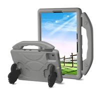 Sfulatdc Kids Tablet Case with Handle and Kickstand Lightweight Shockproof Cover Compatible with Samsung Galaxy Tab S9/S10 FE/S10 Lite/S11 Grey