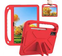 Sfulatdc Kids Tablet Case with Handle and Kickstand Shockproof Full Protection Cover Lightweight for Xiaomi Redmi Pad SE 11 inch Red