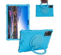 Sfulatdc Silicone Tablet Case for Blackview Tab 90 WiFi,360 Rotating Stand Handle/Shoulder Strap/Stylus Pen Compatible with Honor Pad X8A,SVITOO P11,DOOGEE U11/T30SE/T30 PRO 11" Blue