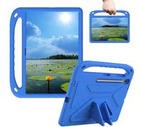 Sfulatdc Tablet Case with Built in Handle and Kickstand Lightweight Kids Friendly Shockproof Cover Compatible with Samsung Galaxy Tab S10 FE+/ S10 FE Plus 13.1″ Blue