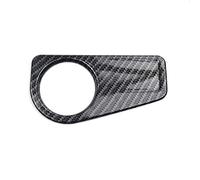 SFUO Carbon Fiber Interior Mouldings Accessories Fit For Vw Tiguan 2020 2019 Mk2 Head Lamp Switch Covers Trim Panel Car Styling (Color Name : Black)