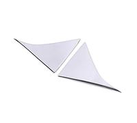 SFUO Fit For Kia Sportage QL 2015-2019 Chrome Rear Window Spoiler Side Wing Triangle Cover Trim Molding Garnish Accessories Sticker