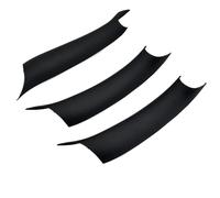 SFXHBJGA Car Door Handle Interior 3piece Set Car Interior Door Side Handle Armrest Pull Trim Carbon for BMW X5 F15 X6 F16 2014-2018 LHD RHD Car Interior Door Pull Handle(Black LHD 3 piece)