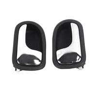 SFXHBJGA Car Door Handle Interior Chrome Interior Inside Inner Door Handle for Mazda 626 Protege 323 1993 1994 1995 1996 1997 S54N-59-330B65 Car Interior Door Pull Handle(A Pair)