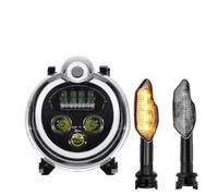 SFXHBJGA Motorcycle Headlamp For VMAX 1700 LED DRL Front Motorcycle Lights Low Beam Headlamp Assembly Waterproof Motorbike Headlights(Bunlde)