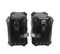 SFXHBJGA Motorcycle Side Case Top Luggage Box Bag Storage Moto Trunk Rear Helmet Topcase Accessories for CB500X CB400X 2018 2019 2020 2021 Motorcycle Rear Luggage Rack(38L Side Box Black)