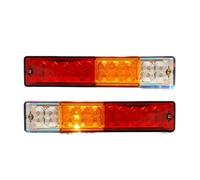SFXHBJGA Rear Tail Lights For Loader Forklift Tail Lights Tractor Back Headlight 2Piece Trailer Taillights 12V 24V LED Rear Tail Light Assembly(12V)