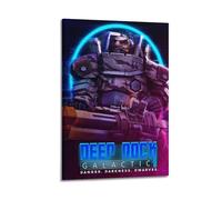 SFXOFNGUE Deep Rock Galaxy Game Poster Poster Decorative Painting Canvas Wall Posters And Art Picture Print Modern Family Bedroom Decor Posters 12x18inch(30x45cm)