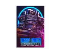 SFXOFNGUE Deep Rock Galaxy Game Poster Poster Decorative Painting Canvas Wall Posters And Art Picture Print Modern Family Bedroom Decor Posters 12x18inch(30x45cm)