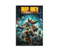 SFXOFNGUE Deep Rock Galaxy Video Game Poster Poster Decorative Painting Canvas Wall Posters And Art Picture Print Modern Family Bedroom Decor Posters 12x18inch(30x45cm)