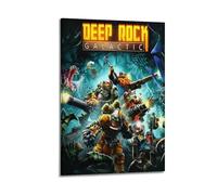SFXOFNGUE Deep Rock Galaxy Video Game Poster Poster Decorative Painting Canvas Wall Posters And Art Picture Print Modern Family Bedroom Decor Posters 12x18inch(30x45cm)