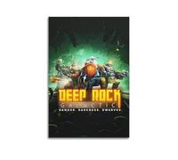 SFXOFNGUE Deep Rock Galaxy Video Game Poster1 Poster Decorative Painting Canvas Wall Posters And Art Picture Print Modern Family Bedroom Decor Posters 12x18inch(30x45cm)