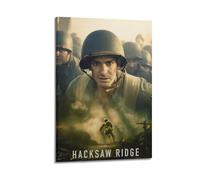 SFXOFNGUE Hacksaw Ridge Movie Poster Poster Decorative Painting Canvas Wall Posters And Art Picture Print Modern Family Bedroom Decor Posters 12x18inch(30x45cm)