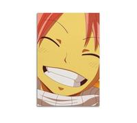 SFXOFNGUE Japanese Anime Poster Fairy Tail Naz Poster Decorative Painting Canvas Wall Posters And Art Picture Print Modern Family Bedroom Decor Posters 20x30inch(50x75cm)