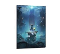 SFXOFNGUE Little Nightmares II Poster Poster Decorative Painting Canvas Wall Posters And Art Picture Print Modern Family Bedroom Decor Posters 12x18inch(30x45cm)