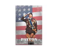 SFXOFNGUE Patton Poster Poster Decorative Painting Canvas Wall Posters And Art Picture Print Modern Family Bedroom Decor Posters 08x12inch(20x30cm)