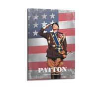 SFXOFNGUE Patton Poster Poster Decorative Painting Canvas Wall Posters And Art Picture Print Modern Family Bedroom Decor Posters 08x12inch(20x30cm)