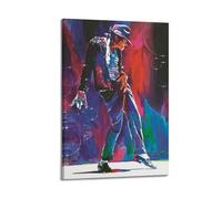 SFXOFNGUE Poster of Singer Michael Jackson Poster Decorative Painting Canvas Wall Posters And Art Picture Print Modern Family Bedroom Decor Posters 16x24inch(40x60cm)