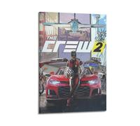 SFXOFNGUE The Crew 2 Poster Poster Decorative Painting Canvas Wall Posters And Art Picture Print Modern Family Bedroom Decor Posters 12x18inch(30x45cm)