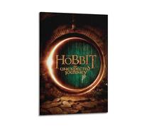 SFXOFNGUE The Hobbit 1 Unexpected Journey Movie Poster Poster Decorative Painting Canvas Wall Posters And Art Picture Print Modern Family Bedroom Decor Posters 08x12inch(20x30cm)