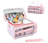 SFYBYHEART Carrying Case Compatible with Toniebox Starter Set, Tonis Figures, Tonis Characters, Cute Tony Case, Tonis Storage and Organizer with Shoulder Strap