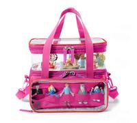 SFYBYHEART Double-Layer Carrying Case with Magnetic Bottom for Tonie Figures and Toniesbox 2 & 1 Starter Set, Travel Bag Organizer Storage for Tonies Characters, Toni Carry bag