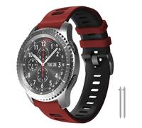 SFZSUK For Gear S3 Frontier/Classic Band Watch 46mm, 22mm Soft Silicone Replacement Band For Gear S3 Frontier/S3 Classic/Watch 3 45mm/ Pro S2/E2