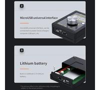Sg-002 Digital Voltage Current Signal Generator 0-10v / from 0 to 22ma with 4 from 20ma to Transmitter Function USB/dc/Battery Powered Portable for Industrial Calibration PLC Testing(with Battery)