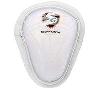 SG Ace Youth Abdominal Cricket Pad | Ultimate Comfort Soft Feel | Superior Shock Absorption, Black