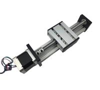 SG Ballscrew 1204 1605 1610 Effective travel 800mm 900mm slide Linear Guide+Nema23 Stepper electronic starter CNC Stage Linear Motion(1610 ballscrews,850mm)