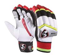 SG Club Right Hand Cricket Batting Gloves | Premium | Grip-enhancing | Durable | Professional | Lightweight | All-weather | Protective