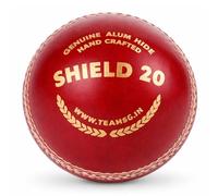 SG Cricket Shield 20 Premium Leather Ball (Red Color)