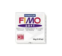 SG Education FIMO 8020 0 Fimo Soft Modelling Clay, 57 g, White
