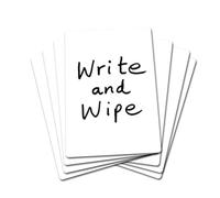 SG Education Plain A430 Write and Wipe Plain Board, A4 Size, Pack of 30