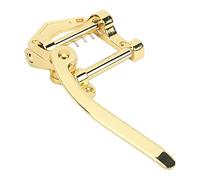 Sg Guitar Vibrato Bridge Tremolo Flat Top Tailpiece Control, Wide Range of Applications, Suitable for Tele, with Roller Fixing Rod, for Sg, for, for Etc, and for Es335 (Gold)