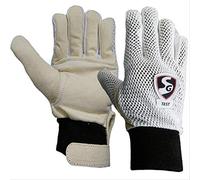 SG Inner Gloves | SG Test | Multicolor | Professional Grade Padded Gloves | Superior Finger Protection | Comfortable & Durable Wicketkeeper Gloves for Junior Cricketers