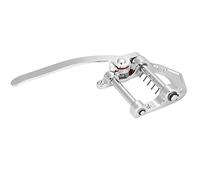 Sg Jazz Guitars: Vibrato Tailpiece Tremolo With Silver Finish Copper Pickups Guitar Picks With Handle Vibrato Function (Silver)