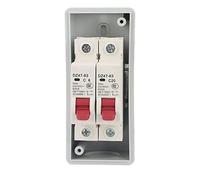 SG Outdoor Waterproof Distribution Box Power Circuit Breaker MCB C Type 2 Way AC 400V Professional Accessories (C6+C20)
