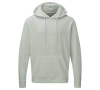 SG Plain Hooded Sweatshirt Top Hoodie in Pale Grey | Size: Medium SG Pale Grey M