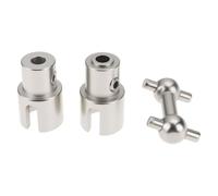 SG Store 1 Set 3 mm to 3.17 mm Steel Drive Shaft Connector Universal Joint for FT012
