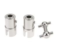 SG Store 1 Set 4mm to 4mm Steel Drive Shaft Connector Universal Joint for FT011