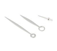 SG Store 1 Set Clock Hands Second, Minute and Hour Hands Compatible with ETA 6497 6498 Movements Silver
