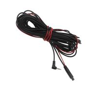 SG Store 10m Car Camera Extension Cables 2.5mm Male to 4 Pin Backup Camera Cord Dash Cam Reverse Camera Extension Cables for Car Truck Motorhome Bus Van Black