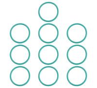 SG Store 10pcs Car Exhaust Manifold Engine Seal O Ring 37.8x3.1mm 0770380030 Compatible with KTM SX 85 SX 105 2003-2025 Green