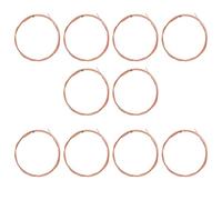 SG Store 10pcs E-6th Guitar Strings Guitar Low E String 88cm Acoustic Guitar String Folk Guitar String Resistant Rust Copper String Guitar String Replacements